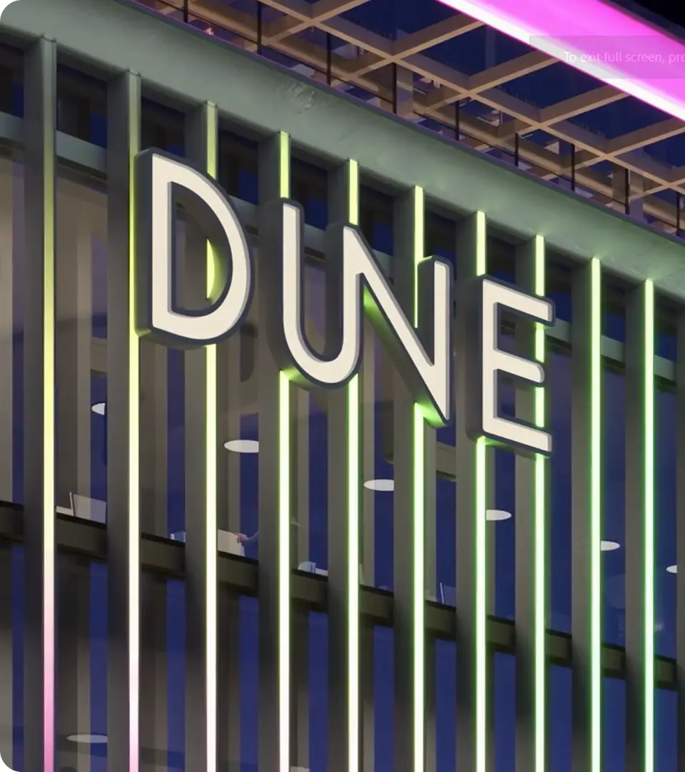 DUNE Building Interior